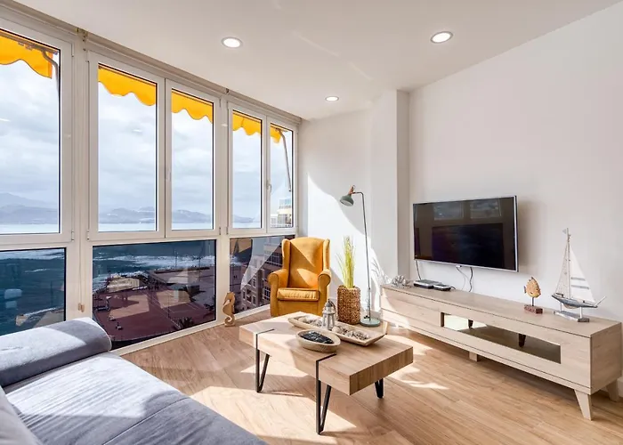 Sunset Views Over The Sea By Canariasgetaway Feriehus *